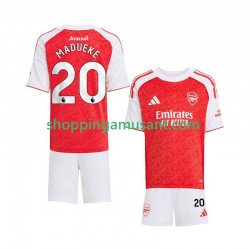 Maillot de Foot Arsenal Noni Madueke 20 Enfant Domicile 2025-2026 Manche Courte