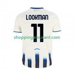 Maillot de Foot Atalanta Ademola Lookman 11 Homme Extérieur 2025-2026 Manche Courte