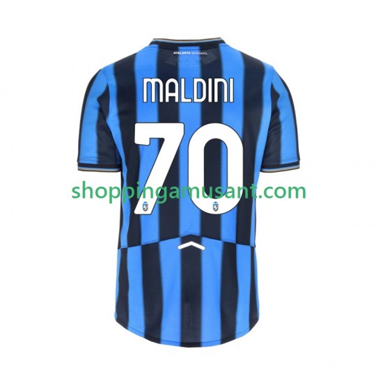 Maillot de Foot Atalanta Daniel Maldini 70 Homme Domicile 2025-2026 Manche Courte