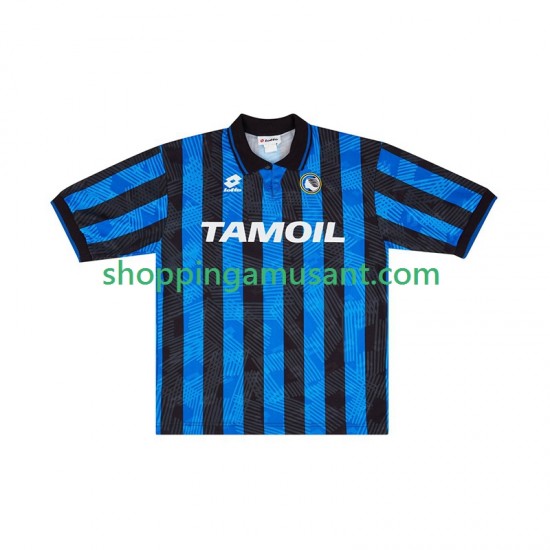 Maillot de Foot Atalanta 1991 Rétro Homme Domicile Manche Courte