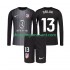 Maillot de Foot Atlético Madrid Jan Oblak 13 Gardien Enfant Extérieur 2025-2026 Manche Longue