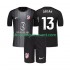 Maillot de Foot Atlético Madrid Jan Oblak 13 Gardien Enfant Extérieur 2025-2026 Manche Courte