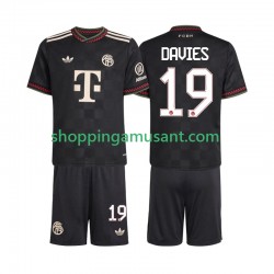 Maillot de Foot Bayern Munich Alphonso Davies 19 Enfant Neutre 2025-2026 Manche Courte