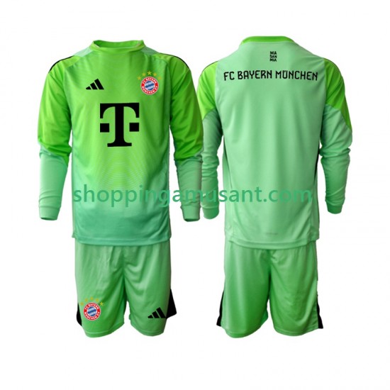 Maillot de Foot Bayern Munich Gardien Enfant Domicile 2025-2026 Manche Longue