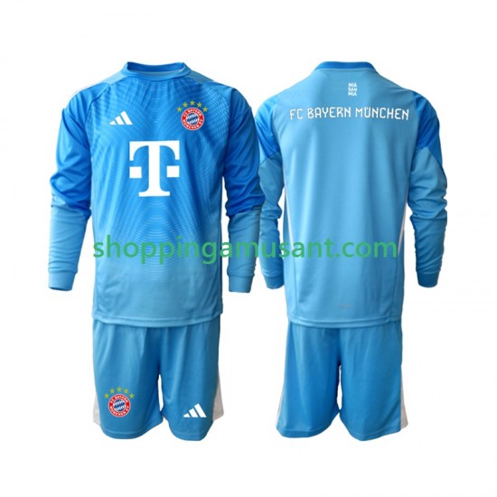 Maillot de Foot Bayern Munich Gardien Enfant Neutre 2025-2026 Manche Longue