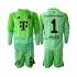 Maillot de Foot Bayern Munich Neuer 1 Gardien Enfant Domicile 2025-2026 Manche Longue