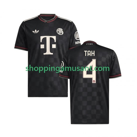 Maillot de Foot Bayern Munich Jonathan Tah 4 Homme Neutre 2025-2026 Manche Courte