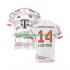 Maillot de Foot Bayern Munich Luis Diaz 14 Homme Extérieur 2025-2026 Manche Courte