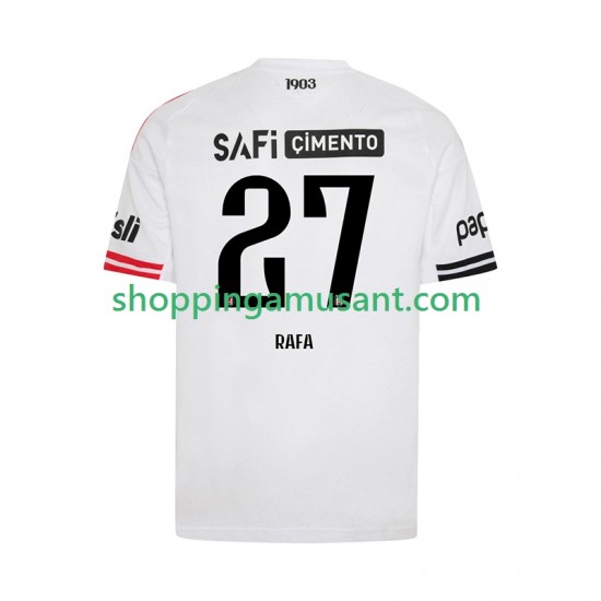 Maillot de Foot Besiktas Rafa Silva 27 Homme Domicile 2025-2026 Manche Courte