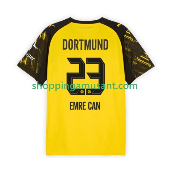 Maillot de Foot Borussia Dortmund Emre Can 23 Homme Domicile 2025-2026 Manche Courte