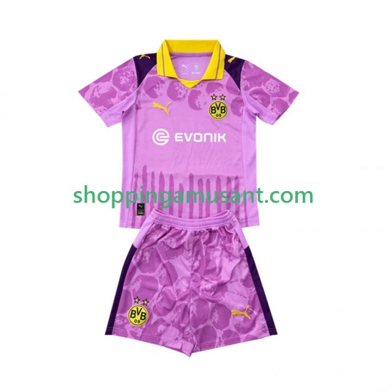 Maillot de Foot Borussia Dortmund FIFA CWC Gardien Enfant Domicile 2025 Manche Courte