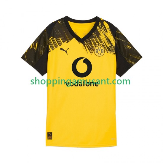 Maillot de Foot Borussia Dortmund Homme Domicile 2025-2026 Manche Courte