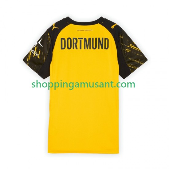 Maillot de Foot Borussia Dortmund Homme Domicile 2025-2026 Manche Courte