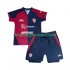 Maillot de Foot Cagliari Enfant Domicile 2025-2026 Manche Courte