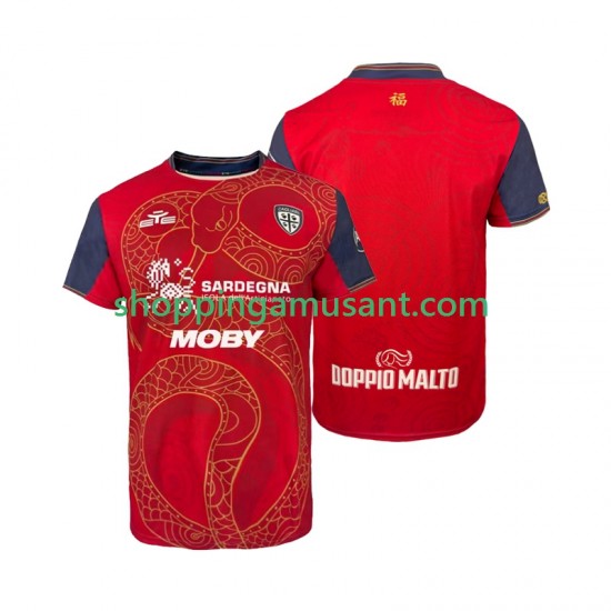 Maillot de Foot Cagliari Special Homme Domicile 2025-2026 Manche Courte