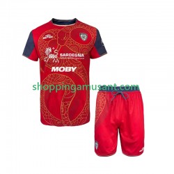 Maillot de Foot Cagliari Special Enfant Domicile 2025-2026 Manche Courte
