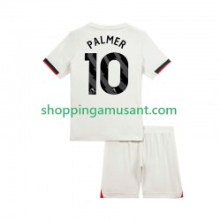 Maillot de Foot Chelsea Cole Palmer 10 Enfant Extérieur 2025-2026 Manche Courte