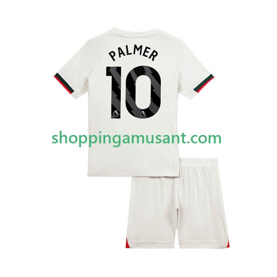 Maillot de Foot Chelsea Cole Palmer 10 Enfant Extérieur 2025-2026 Manche Courte