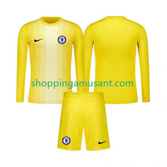 Maillot de Foot Chelsea Gardien Enfant Neutre 2025-2026 Manche Longue
