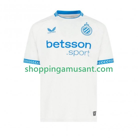 Maillot de Foot Club Brugge Homme Extérieur 2025-2026 Manche Courte