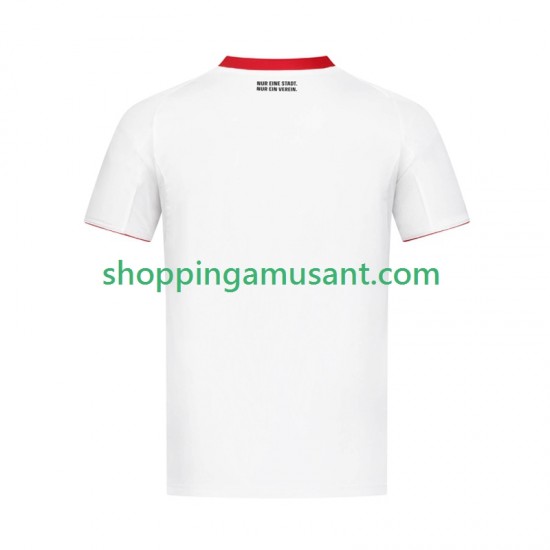 Maillot de Foot Eintracht Frankfurt Homme Extérieur 2024-2025 Manche Courte