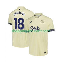 Maillot de Foot Everton Jack Grealish 18 Homme Extérieur 2025-2026 Manche Courte