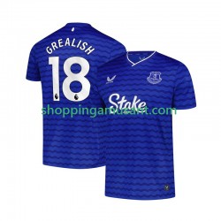 Maillot de Foot Everton Jack Grealish 18 Homme Domicile 2025-2026 Manche Courte
