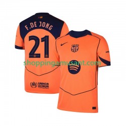 Maillot de Foot FC Barcelone Frenkie de Jong 21 UCL Homme Neutre 2025-2026 Manche Courte