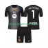 Maillot de Foot FC Barcelone Ter Stegen 1 Gardien Enfant Neutre 2025-2026 Manche Courte