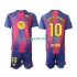 Maillot de Foot FC Barcelone Lamine Yamal 10 Enfant Domicile 2025-2026 Manche Courte