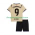 Maillot de Foot FC Barcelone Robert Lewandowski 9 UCL Enfant Extérieur 2025-2026 Manche Courte