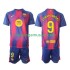 Maillot de Foot FC Barcelone Robert Lewandowski 9 Enfant Domicile 2025-2026 Manche Courte