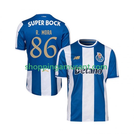 Maillot de Foot FC Porto Rodrigo Mora 86 Homme Domicile 2025-2026 Manche Courte