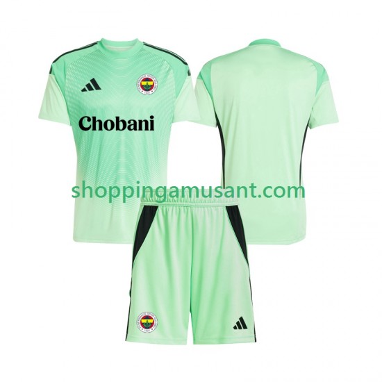 Maillot de Foot Fenerbahce Gardien Enfant Extérieur 2025-2026 Manche Courte
