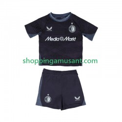 Maillot de Foot Feyenoord Rotterdam Enfant Extérieur 2025-2026 Manche Courte
