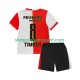 Maillot de Foot Feyenoord Rotterdam Quinten Timber 8 Enfant Domicile 2025-2026 Manche Courte