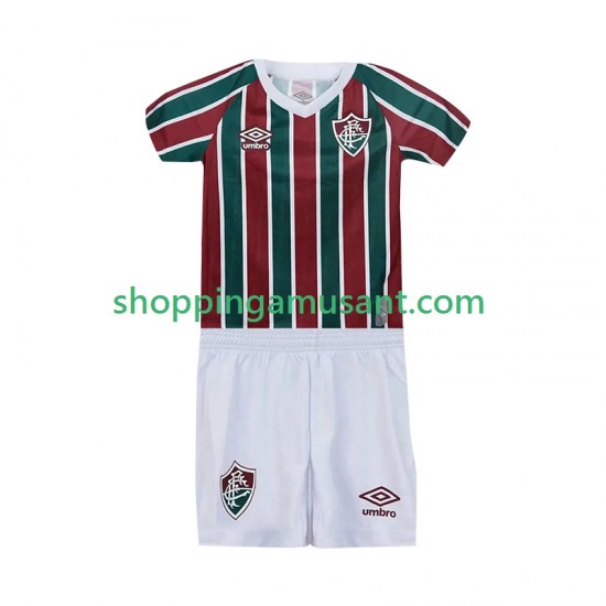 Maillot de Foot Fluminense Enfant Domicile 2025-2026 Manche Courte