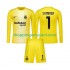 Maillot de Foot Inter Milan Yann Sommer 1 Gardien Enfant Extérieur 2025-2026 Manche Longue
