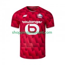 Maillot de Foot OSC Lille Homme Domicile 2025-2026 Manche Courte