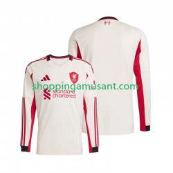 Maillot de Foot Liverpool Homme Extérieur 2025-2026 Manche Longue