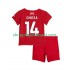Maillot de Foot Liverpool Federico Chiesa 14 Enfant Domicile 2025-2026 Manche Courte