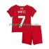 Maillot de Foot Liverpool Florian Wirtz 7 Enfant Domicile 2025-2026 Manche Courte