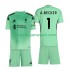 Maillot de Foot Liverpool Alisson Becker 1 Gardien Enfant Domicile 2025-2026 Manche Courte
