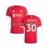 Maillot de Foot Liverpool Jeremie Frimpong 30 Homme Domicile 2025-2026 Manche Courte