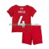 Maillot de Foot Liverpool Virgil van Dijk 4 Enfant Domicile 2025-2026 Manche Courte