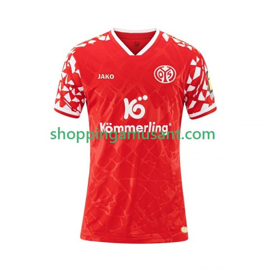 Maillot de Foot Mainz 05 Homme Domicile 2025-2026 Manche Courte