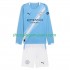Maillot de Foot Manchester City Enfant Domicile 2025-2026 Manche Longue