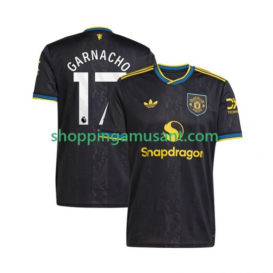 Maillot de Foot Manchester United Alejandro Garnacho 17 Homme Neutre 2025-2026 Manche Courte