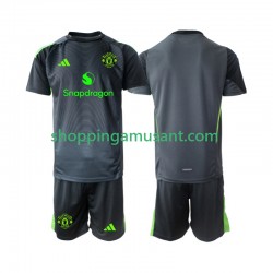 Maillot de Foot Manchester United Gardien Enfant Extérieur 2025-2026 Manche Courte