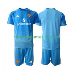 Maillot de Foot Manchester United Gardien Enfant Domicile 2025-2026 Manche Courte